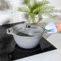 Прихватка для горячего &laquo;Ребрис&raquo;, силикон, 11&times;8&times;7 см, МИКС