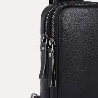 Сумка-слинг на молнии, цвет чёрный Сумка-слинг на молнии, цвет чёрный