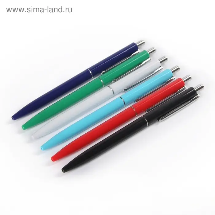 Ручка шариковая, автоматическая Vinson ZERO 0.7 мм, стержень масляный синий, корпус МИКС Ручка шариковая, автоматическая Vinson ZERO 0.7 мм, стержень масляный синий, корпус МИКС