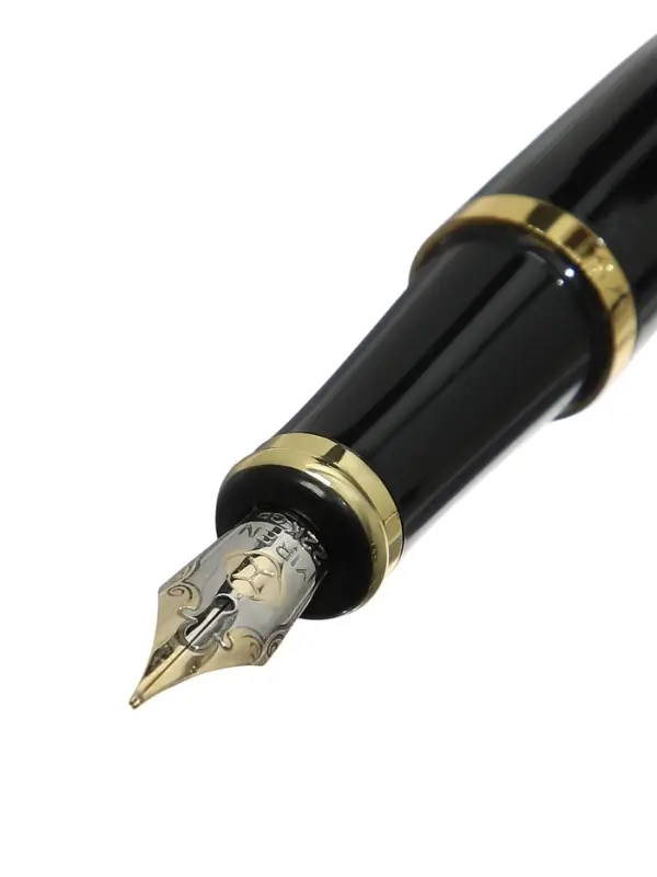 Ручка подарочная Calligrata. VIP, перьевая, в футляре кожзам, корпус чёрный