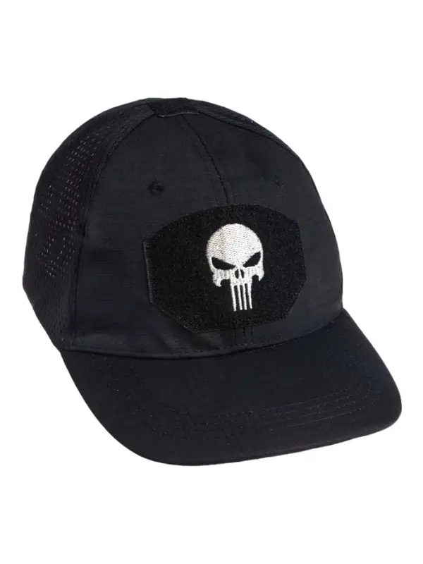 Кепка тактическая Storm tactic с липучкой, сеткой, черная