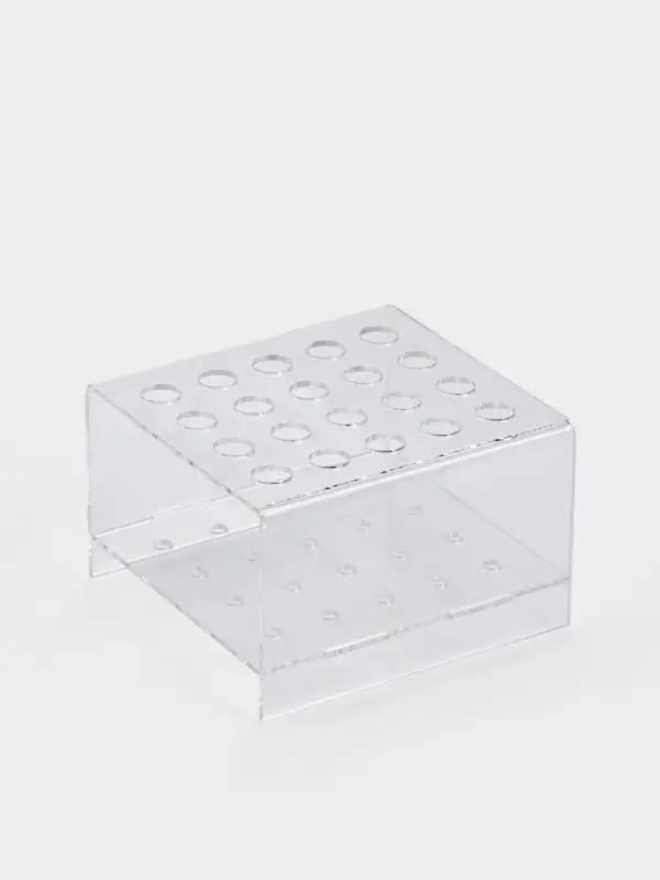 Подставка под ручки и карандаши на 20 шт., 10&times;9.5&times;6 см, оргстекло 2 мм