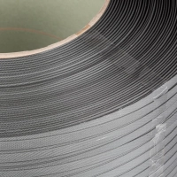 Стреппинг лента Полипропиленовая 12мм х 0,6 (2300 м.) Серая