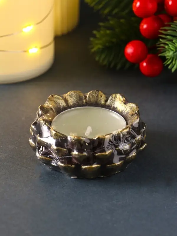 Подсвечник  Подсвечник "Шишка" 65*27 мм