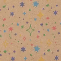 Бумага упаковочная крафт &laquo;Искры&raquo;, 70&times;100 см