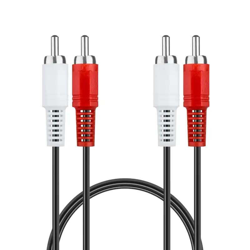 Кабель 2RCA на 2RCA 1.5M (300шт/кор) Кабель 2RCA на 2RCA 1.5M (300шт/кор)