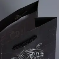 Пакет подарочный "Сила характера" ламинированый 11,5 х 14,5 х 6,5 см