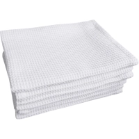 Полотенце вафельное 35х80 плотн.120гр/м2, отбелен., 10шт