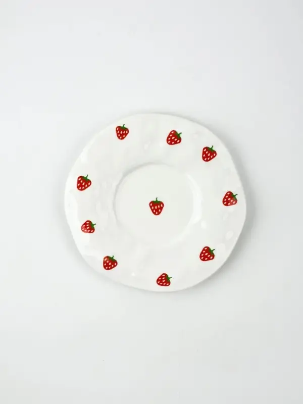 Чайная пара «Клубничка», 300 мл