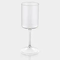 Набор бокалов для вина "Индиго" 2 шт, 8,2х21,5 см, прозрачные Набор бокалов для вина "Индиго" 2 шт, 8,2х21,5 см, прозрачные