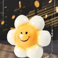 Копилка для денег &laquo;Ромашка-шарик&raquo;, керамика, 7&times;16.4&times;14.5 см