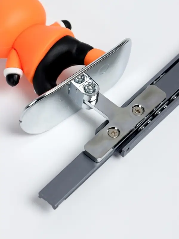 Игрушка, котёнок на скейтборде, оранжевый