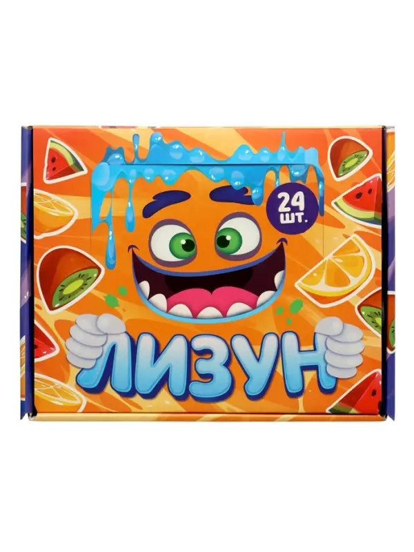 Лизун - слайм Funny toys &laquo;Фрукты&raquo;, МИКС