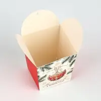 Бонбоньерка новогодняя &laquo;Волшебства в Новом году&raquo;, 7.5&times;8&times;7.5 см