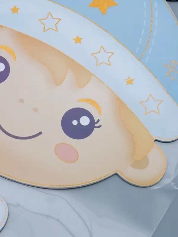 Наклейка интерьерная Наклейка интерьерная "Малыш в голубом" 31х60 см