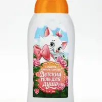 Детский гель для душа, аромат: шипучая газировка, 300 мл, Кошечка