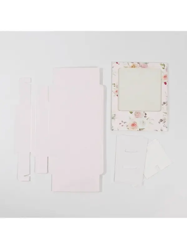 Коробка для конфет, кондитерская упаковка, 9 ячеек, &laquo;С 8 Марта&raquo; 14.5&times;14.5&times;3.5 см