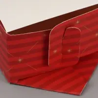 Коробка-конфета, подарочкая, самосборная &laquo;Елочка&raquo;, 9.3&times;14.6&times;5.3 см