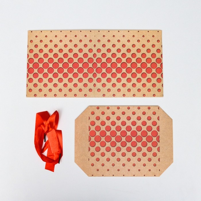 Коробка подарочная самосборная «Горошек» крафт 15×15×15 см Коробка подарочная самосборная «Горошек» крафт 15×15×15 см