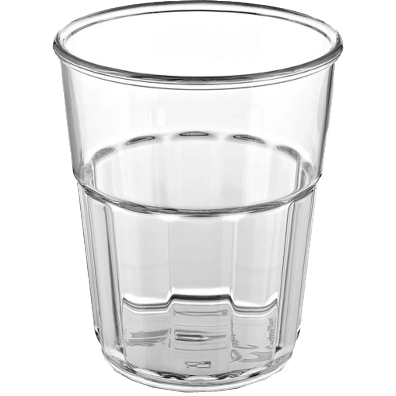 Стакан Олд&nbsp;Фэшн&nbsp;300&nbsp;мл.&nbsp;d=80&nbsp;мм.&nbsp;h=95&nbsp;мм.&nbsp;поликаб,&nbsp;прозрачн.&nbsp;Гранити&nbsp;77158