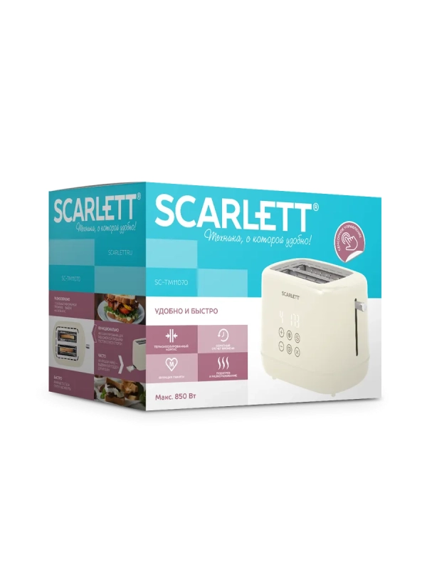 Тостер для хлеба с сенсорным управлением SC-TM11070 Тостер для хлеба с сенсорным управлением SC-TM11070