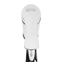 Смеситель для раковины ZEIN Z3681, картридж 25 мм, длина излива по осям 12 см, пластик, хром