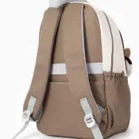 Рюкзак для девочки, для ручной клади, повседневный, с кошельком, 32&times;14&times;46 см, бежевый