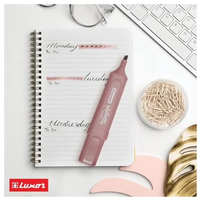 Текстовыделитель Luxor  Текстовыделитель Luxor "Textliter Metallic" бронзовый, 1-5мм