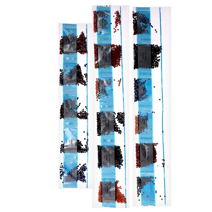 Алмазная мозаика с частичным заполнением на новый год «Друзья» 20 х 25 см