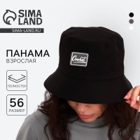 Панама Overhat, чёрная, р-р 56
