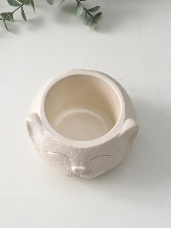 Подсвечник «Кот», 6×9.5×10 см, перламутр