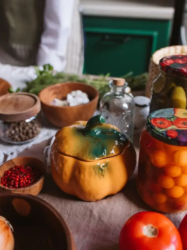 Горшок для запекания Борисовская керамика &laquo;Тыква&raquo;, 2.4 л, оранжевый