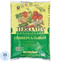 Грунт Живая Земля (универсал) 25 л для овощных, ягодных, цветов