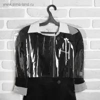 Чехол для одежды 52&times;36 см, (&plusmn; 2 см), плотность 12 мкм, прозрачный