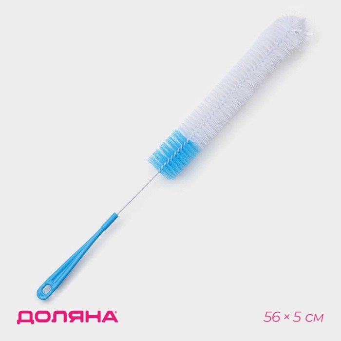 Ёршик для посуды Доляна, 56×5 см, цвет МИКС Ёршик для посуды Доляна, 56×5 см, цвет МИКС