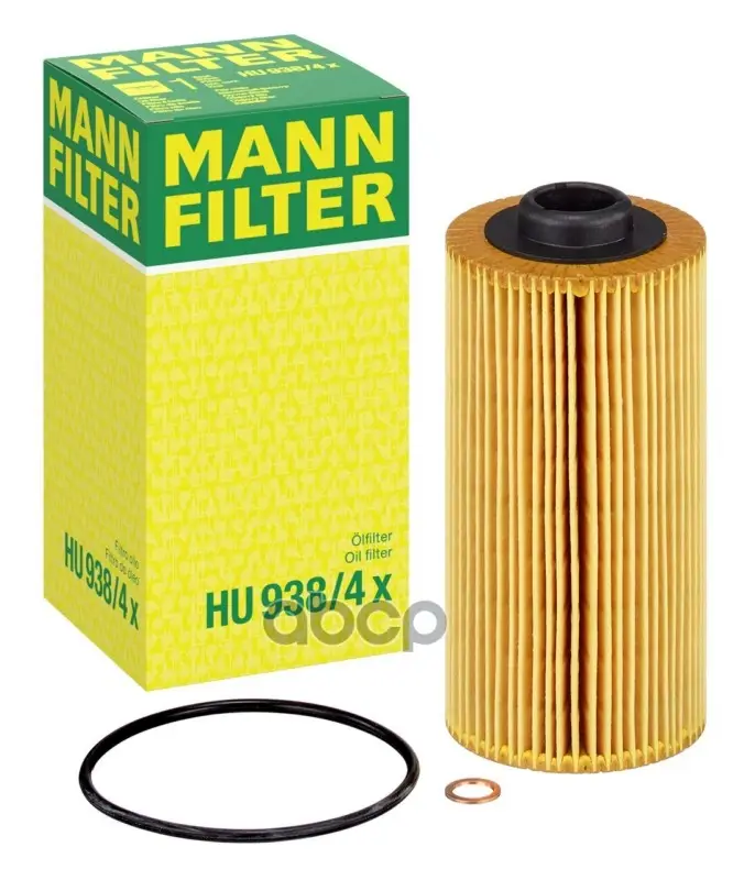 фильтр масляный [картридж] MANN-FILTER арт. HU9384X