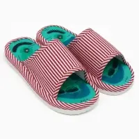 Массажёр для ног, тапочки, пара, 25 см, размер 35-38, красный