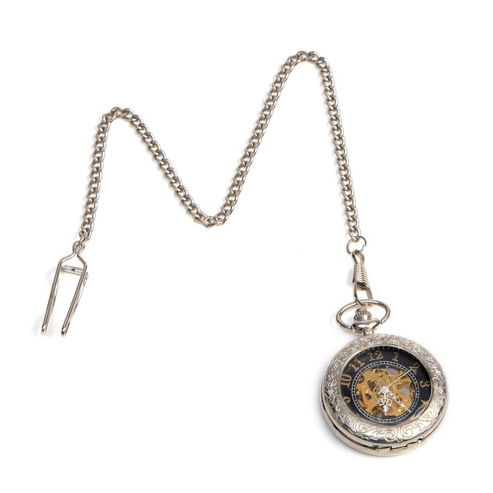 Часы карманные, механические Часы карманные, механические "Классика" d циферблата 3.7 см