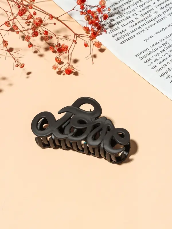 Крабик для волос &laquo;Классика&raquo;, завитки люкс, 9 см, МИКС