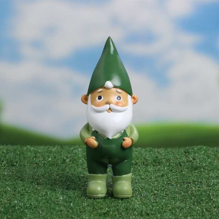 Садовая фигура  Садовая фигура "Гном Фили" 6х7х18см