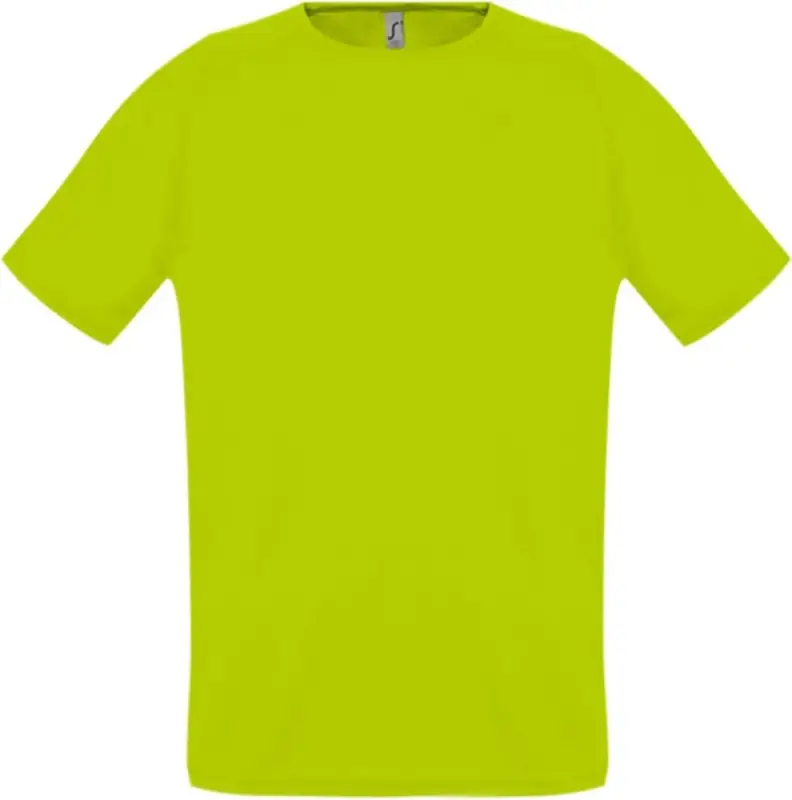 Футболка унисекс Sporty 140 зеленый неон, размер XXs Футболка унисекс Sporty 140 зеленый неон, размер XXs