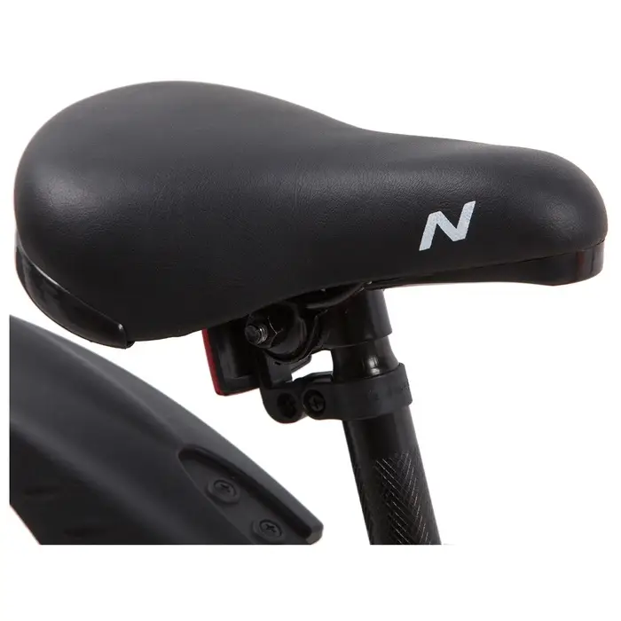 Велосипед детский Novatrack JUSTER, диаметр колёс 16", со съёмными колёсами, оранжевый