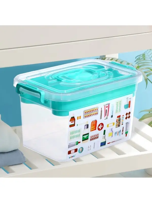 Контейнер для хранения &laquo;Аптечка&raquo; с вкладышем, 6.5 л