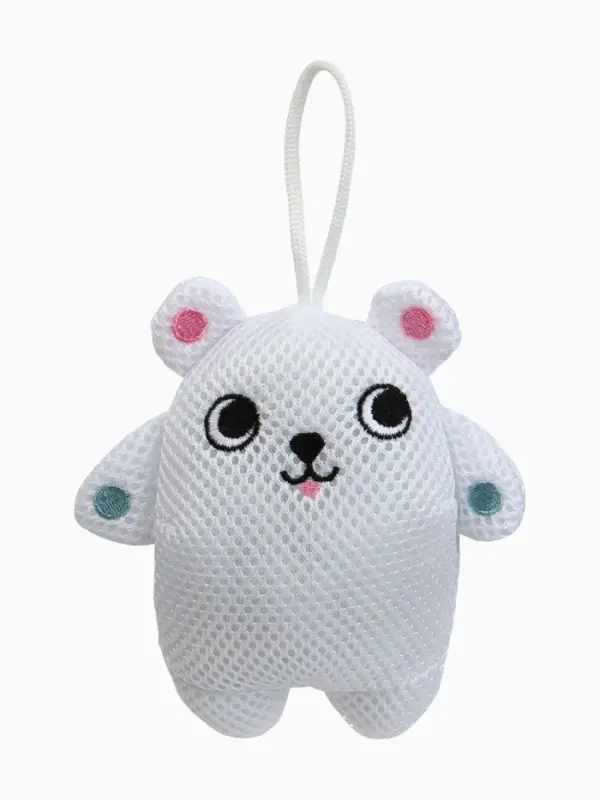 Игрушка - мочалка детская «Белый мишка» Крошка Я Игрушка - мочалка детская «Белый мишка» Крошка Я