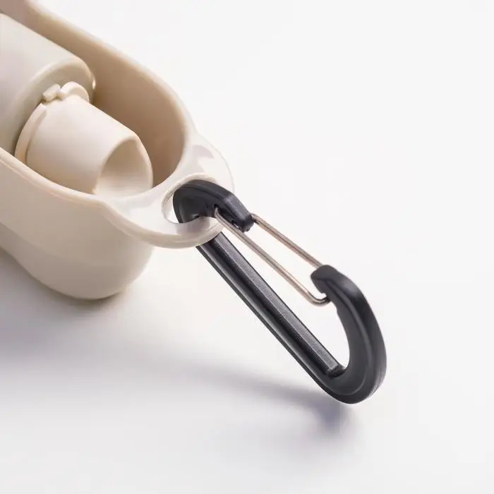 Поилка прогулочная фигурная, 300 мл, с мягким носиком, цвет лен