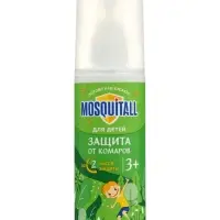 Спрей репеллентный MOSQUITALL, нежная защита для детей, 100 мл