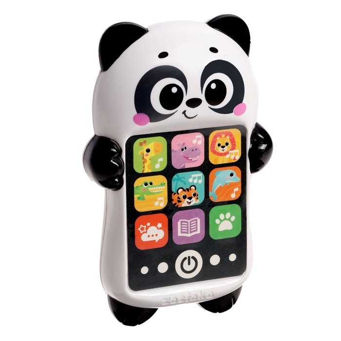Музыкальный детский телефон &laquo;Весёлая панда&raquo;, русская озвучка