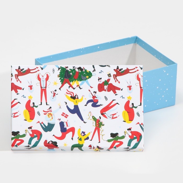 Набор подарочных коробок 5 в 1 «Волшебных моментов», 32,5 х 20 х 12,5 - 22 х 14 х 8,5 см, Новый год