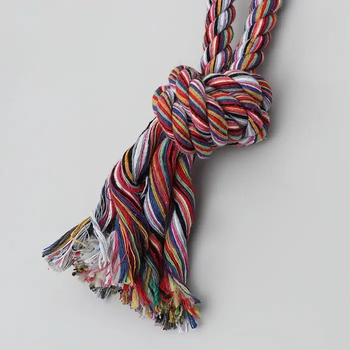 Игрушка канатная &laquo;Вираж&raquo;, с мячом, до 135 г, до 37 см, цвет МИКС