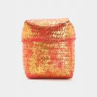 Корзинка плетёная &laquo;Голден&raquo;, 20&times;20&times;26 см, розовая